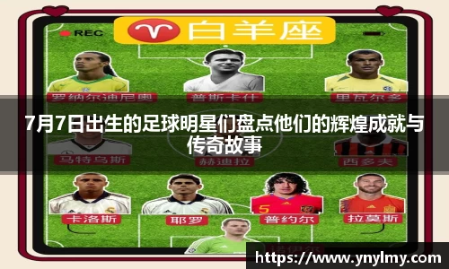 7月7日出生的足球明星们盘点他们的辉煌成就与传奇故事